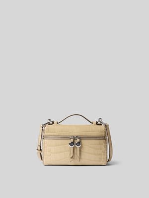 Handtasche mit Krokodil-Prägung Shop The Look MANNEQUINE