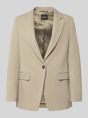 Regular Fit Longblazer mit Pattentaschen Modell 'C_Jabla3' Shop The Look MANNEQUINE