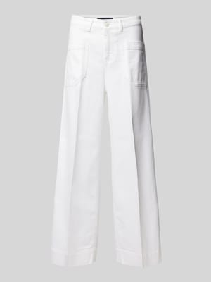 Wide Leg Jeans mit aufgesetzten Taschen Modell 'MIRU' Shop The Look MANNEQUINE