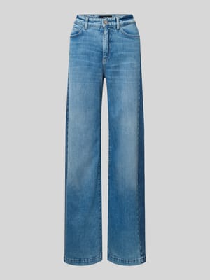 Wide Fit High Waist Jeans im Used-Look Shop The Look MANNEQUINE