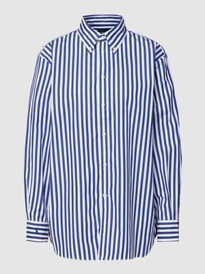 Overhemdblouse met streepmotief Shop The Look MANNEQUINE
