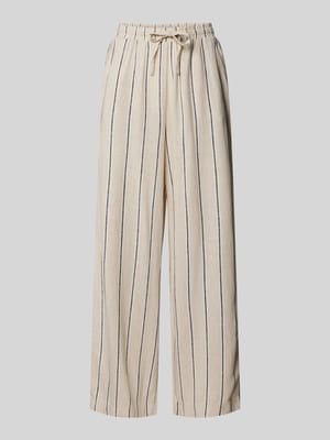 Stoffhose aus Leinen-Viskose-Mix Modell 'LINNO' Shop The Look MANNEQUINE
