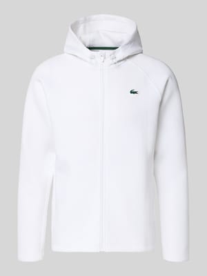 Regular Fit Sweatjacke mit Baumwoll-Anteil Shop The Look MANNEQUINE