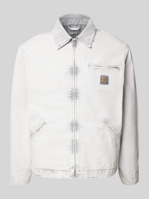 Jacke mit Umlegekragen und Reißverschluss Shop The Look MANNEQUINE