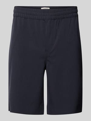 Korte regular fit broek met elastische band, model 'Samos' Shop The Look MANNEQUINE