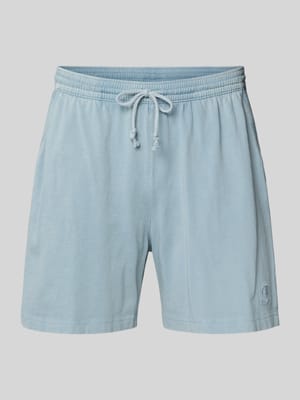 Regular Fit Shorts mit Label-Stitching Shop The Look MANNEQUINE