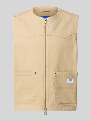 Regular Fit Weste aus Baumwoll-Mix Modell 'BRIDGELEY263W1' Shop The Look MANNEQUINE