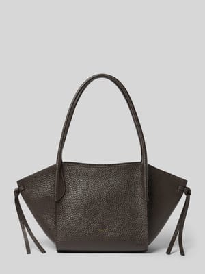 Handtasche aus echtem Leder Modell 'Vibe' Shop The Look MANNEQUINE