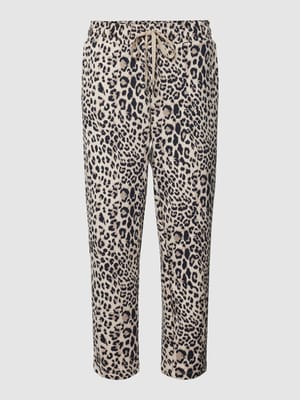 Sweatpants mit Animal-Print Shop The Look MANNEQUINE