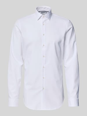 Koszula biznesowa o kroju slim fit z bardzo długim rękawem Shop The Look MANNEQUINE