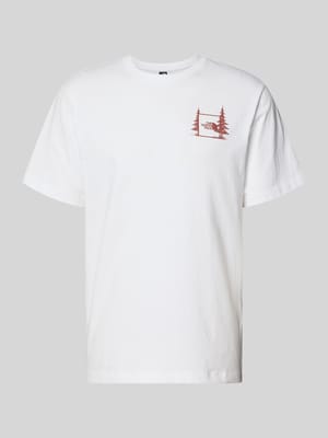 Relaxed Fit T-Shirt mit Logo-Print Shop The Look MANNEQUINE