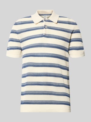 Koszulka polo z czystej bawełny o kroju regular fit Shop The Look MANNEQUINE