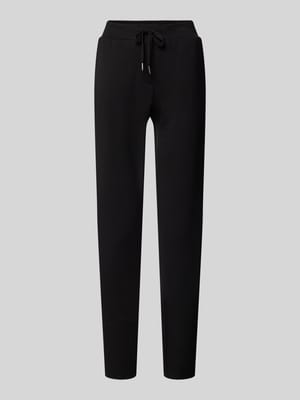 Slim Fit Sweatpants mit Tunnelzug Modell 'BANU' Shop The Look MANNEQUINE