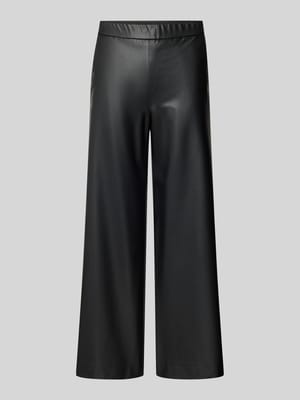 Wide Leg Culotte in Leder-Optik Modell 'PALINA' Shop The Look MANNEQUINE