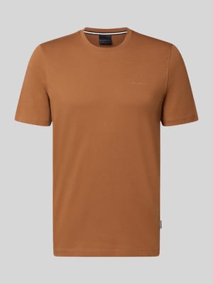 Regular Fit T-Shirt aus reiner Baumwolle Shop The Look MANNEQUINE