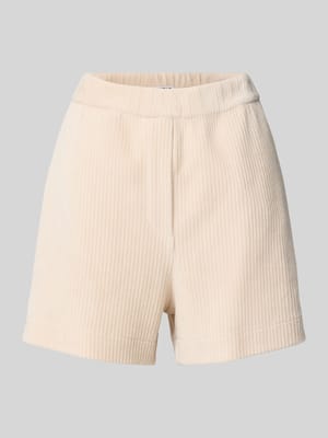 Regular Fit Cordshorts mit elastischem Bund Shop The Look MANNEQUINE