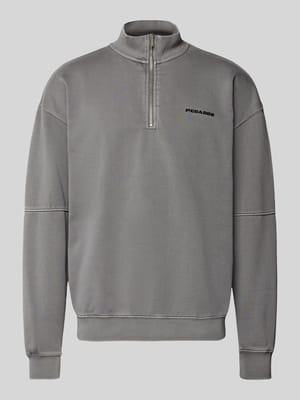 Oversized Sweatshirt mit Stehkragen Shop The Look MANNEQUINE