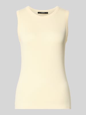 Top tank w prążkowanej optyce model 'Kleanne' Shop The Look MANNEQUINE