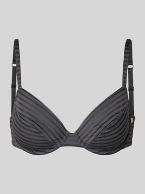 Biustonosz z wzorem w paski Shop The Look MANNEQUINE