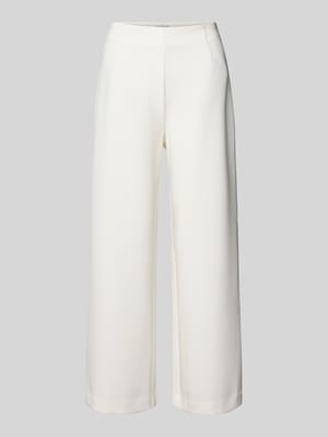 Straight fit stoffen broek Met viscose Model 'Leonie' Shop The Look MANNEQUINE