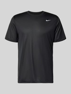 T-shirt met logoprint en ronde hals Shop The Look MANNEQUINE