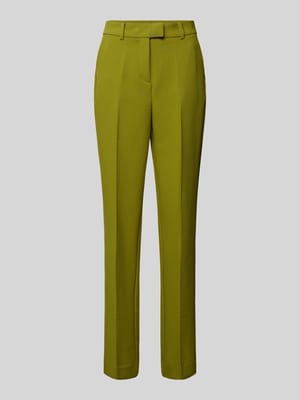 Regular Fit Stoffhose mit Bügelfalten Modell 'Denoa' Shop The Look MANNEQUINE