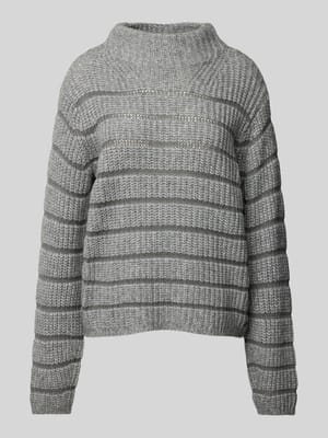 Strickpullover mit Turtleneck Shop The Look MANNEQUINE