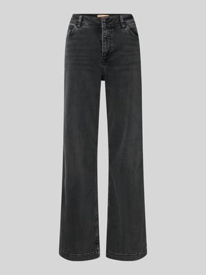 Wide Fit Jeans mit 5-Pocket-Design Modell 'Dara' Shop The Look MANNEQUINE