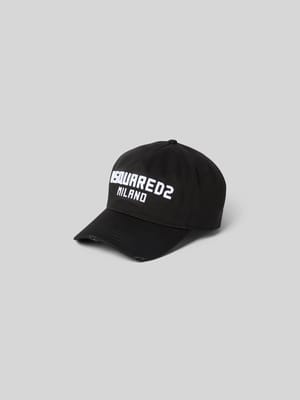 Base cap met gestikt logo Shop The Look MANNEQUINE
