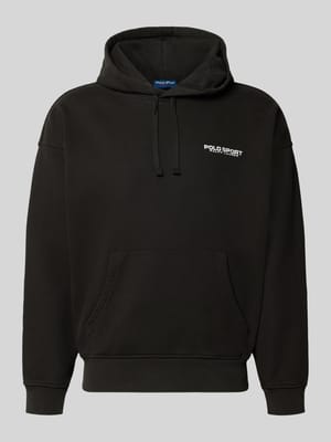 regular fit hoodie van katoenmix Shop The Look MANNEQUINE