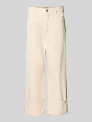 Relaxed Fit Wide Leg Jeans aus reiner Baumwolle Modell 'GESTO' Shop The Look MANNEQUINE