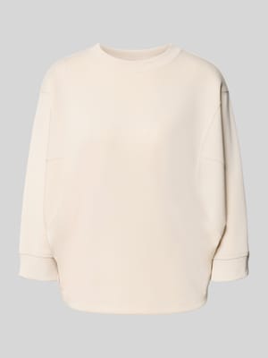 Sweatshirt mit Rundhalsausschnitt und 3/4-Arm Shop The Look MANNEQUINE