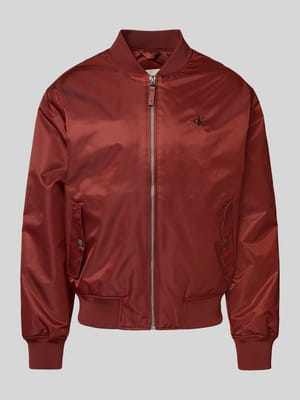 Bomberka z wyhaftowanym logo Shop The Look MANNEQUINE