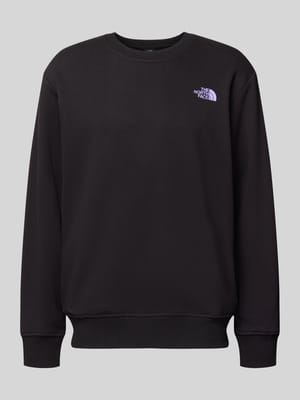 Sweatshirt mit Label-Print Shop The Look MANNEQUINE