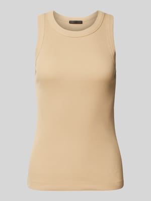 Tanktop in Ripp-Optik Modell 'OLINA' Shop The Look MANNEQUINE