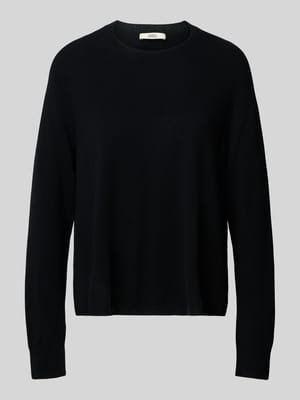 Gebreide pullover van kasjmiermix met raglanmouwen, model 'NIKITA' Shop The Look MANNEQUINE