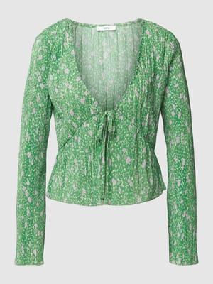 Blouseshirt met all-over motief Shop The Look MANNEQUINE