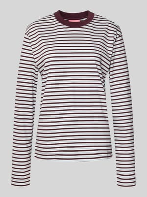Longsleeve o kroju boxy Model 'SOPHIA' Shop The Look MANNEQUINE