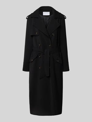 Trenchcoat met strikceintuur Shop The Look MANNEQUINE