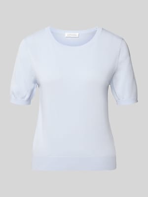 Strickshirt mit Rundhalsausschnitt Modell 'Arabella' Shop The Look MANNEQUINE