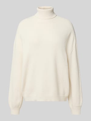 Sweter z dzianiny z golfem Shop The Look MANNEQUINE