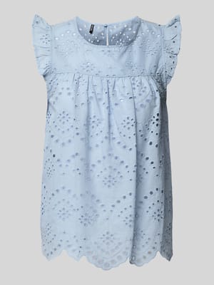 Loose Fit Blusentop aus reiner Baumwolle Modell 'VILDE' Shop The Look MANNEQUINE