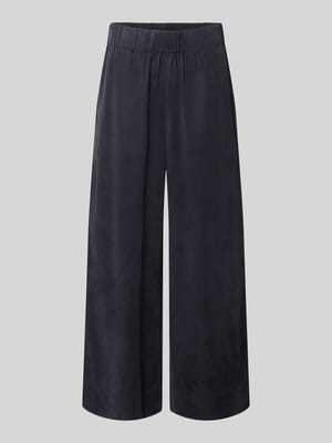 Wijde broek van lyocell Shop The Look MANNEQUINE