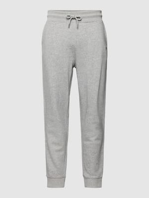 Sweatpants met labelstitching, model 'SHIELD' Shop The Look MANNEQUINE