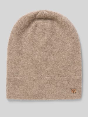 Kasjmier muts met labelapplicatie Shop The Look MANNEQUINE