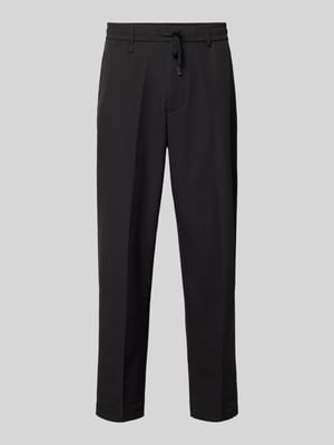 Tapered Fit Anzughose aus bügelleichtem Material Modell 'T_CONVERT' Shop The Look MANNEQUINE