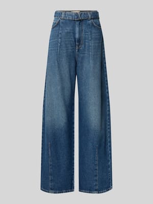 Barrel Jeans aus reiner Baumwolle Modell 'MADIA' Shop The Look MANNEQUINE