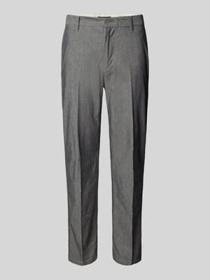 Tapered Anzughose aus Baumwoll-Mix Modell 'MOROT' Shop The Look MANNEQUINE
