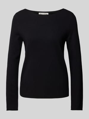 Regular fit gebreide pullover van zachte scheerwolmix met rolzoom Shop The Look MANNEQUINE