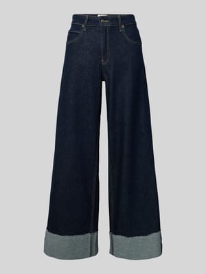 Wide leg jeans met steekzakken, model 'NEVADA SUPERWIDE' Shop The Look MANNEQUINE